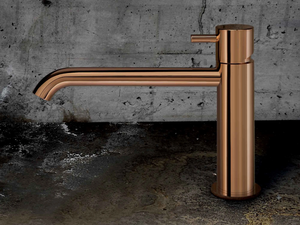 MY FUTURE - 5905A-18 - Single handle chromed brass washbasin mixer _ Rubinetteria Giulini